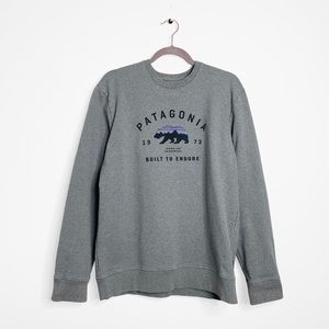 Patagonia Mens Uprisal Crew Sweatshirt in Grey